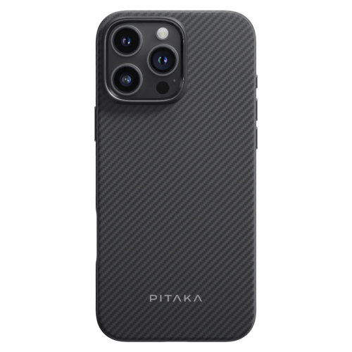 Чохол Pitaka Military-Grade Protective Case Classic Twill 600D Black/Grey for iPhone 16 Pro Max (KI1601PMPA)