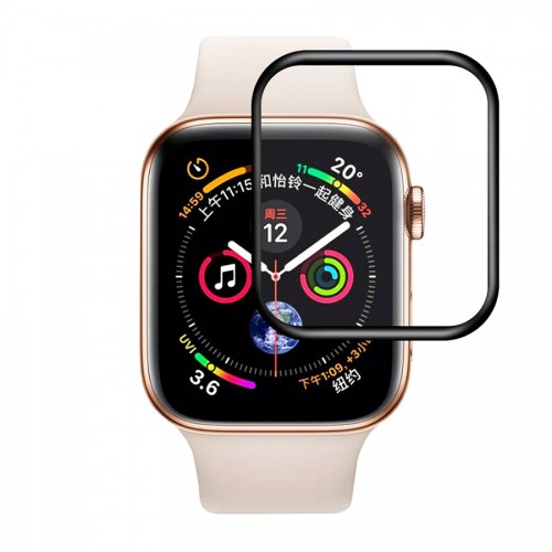 Захисне скло 4D для Apple Watch 38mm