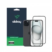 Захисне скло Alabay для iPhone 16 Anti Static [Dust-Proof] (Black)