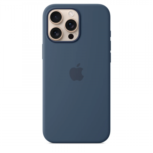 Чохол Apple iPhone 16 Pro Silicone Case with MagSafe - Denim (MYYK3)