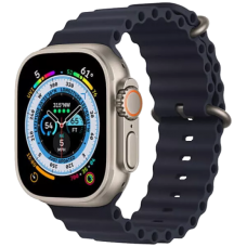 б/у Apple Watch Ultra GPS + Cellular 49mm Titanium Case with Midnight Ocean Band (MQET3/MQFK3)