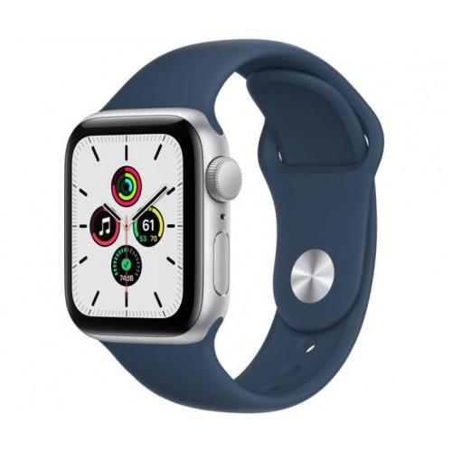 Apple WATCH SE 40mm Silver with Abyss Blue Sport Band (MKNY3)