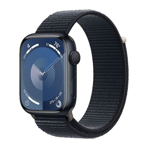 Apple Watch Series 9 41mm Midnight Aluminum Case with Midnight Sport Loop NO BOX ( Не активований)