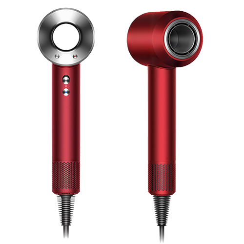 Фен Dyson Supersonic HD07 Red/Nickel (397704-01)