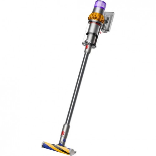 Вертикальний + ручний пилосос (2в1) Dyson V15 Detect Absolute 2023 Yellow/Nickel (446986-01) EU