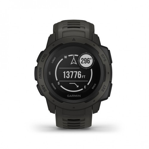 Смарт-годинник Garmin Instinct Graphite (010-02064-00)