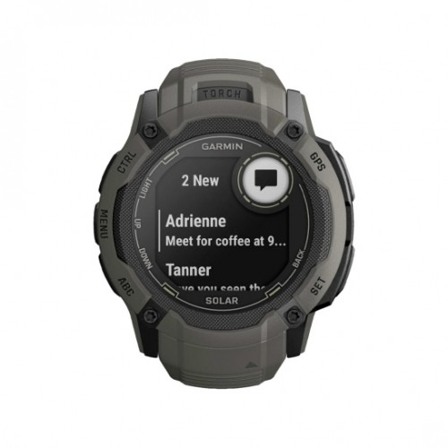 Смарт-годинник Garmin Instinct 2X Solar Moss (010-02805-15/05)