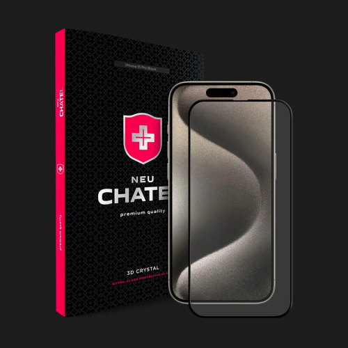 Захисне скло NEU Chatel Corning Glass для iPhone 15 Pro