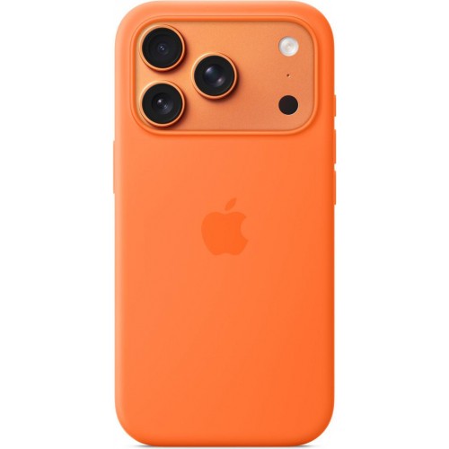 Чохол Apple iPhone 17 Pro Silicone Case with MagSafe – Orange (MGFE4)