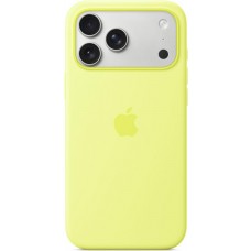 Чохол Apple iPhone 17 Pro Max Silicone Case with MagSafe – Neon Yellow (MGFM4)