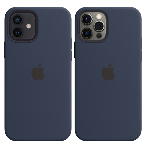 Чохол Smart Silicone Case для iPhone 12/12 Pro 1: 1 Original [Deep Navy]