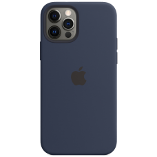 Чохол Smart Silicone Case для iPhone 12 Pro Max 1: 1 Original [Deep Navy]