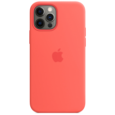 Чохол Smart Silicone Case для iPhone 12 Pro Max 1: 1 Original [Pink Citrus]