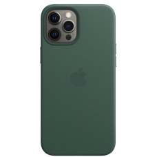 Чохол Smart Leather Case для iPhone 12 Pro Max with MagSafe 1: 1 Original [Pine Green]