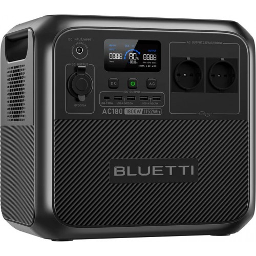 Зарядна станція Bluetti AC180 (1152 Вт·год 1800W) EURO