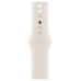 Apple Watch SE 3 44mm Starlight Aluminum Case with Starlight Sport Band - M/L (MEHJ4)