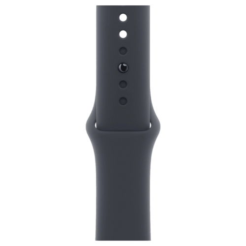 Apple Watch SE 3 44mm Midnight Aluminum Case with Midnight Sport Band - M/L (MEHQ4)