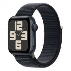 Apple Watch SE 2 40mm Midnight Aluminum Case with Midnight Sport Loop (MRE03) 2023
