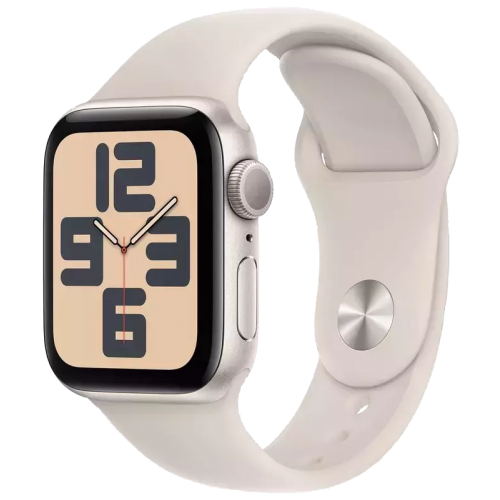 Apple Watch SE 2 44mm Starlight Aluminum Case with Starlight Sport Band (M/L) (MRE53) 2023 OPENBOX