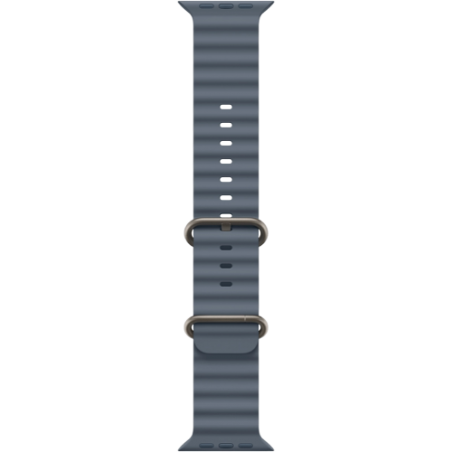 Apple Watch Ultra 3 49mm GPS + LTE Natural Titanium Case with Anchor Blue Ocean Band (MEWH4)