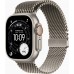 Apple Watch Ultra 3 49mm GPS + LTE Natural Titanium Case with Natural Titanium Milanese Loop - Small (MEWW4)