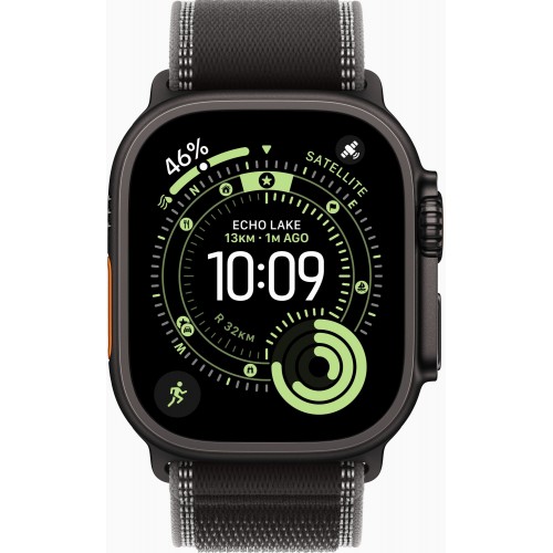 Apple Watch Ultra 3 49mm GPS + LTE Black Titanium Case with Black/Charcoal Trail Loop - M/L (MF1H4) Apple Watch Ultra 3 49mm GPS + LTE Black Titanium Case with Black/Charcoal Trail Loop - M/L (MF1H4)