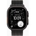 Apple Watch Ultra 3 49mm GPS + LTE Black Titanium Case with Black Titanium Milanese Loop - Small (MF1N4)