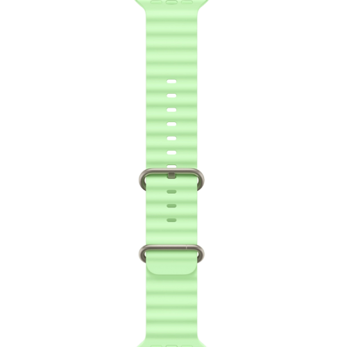 Apple Watch Ultra 3 49mm GPS + LTE Natural Titanium Case with Neon Green Ocean Band (MF1V4+MGCF4)