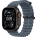 Apple Watch Ultra 3 49mm GPS + LTE Black Titanium Case with Anchor Blue Ocean Band (MF254+MGCJ4)