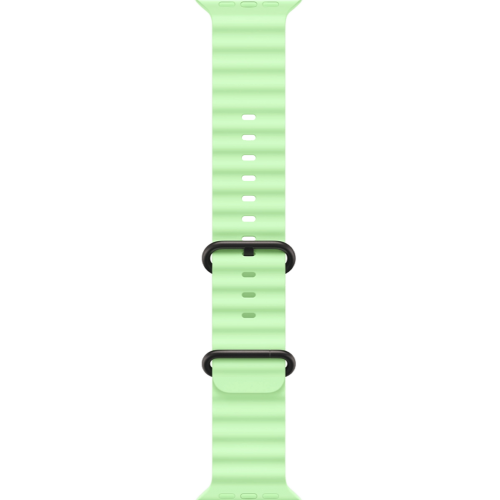 Apple Watch Ultra 3 49mm GPS + LTE Black Titanium Case with Neon Green Ocean Band (MF254+MGCL4)