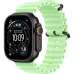 Apple Watch Ultra 3 49mm GPS + LTE Black Titanium Case with Neon Green Ocean Band (MF254+MGCL4)