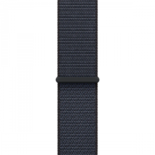 Apple Watch Series 10 GPS 46mm Jet Black Aluminum Case with Ink Sport Loop (MWWR3)