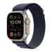 Apple Watch Ultra 2 49mm GPS + Cellular Natural Titanium Case with Navy Alpine Loop - L (MYT33+MXN03)