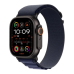 Apple Watch Ultra 2 49mm GPS + Cellular Black Titanium Case with Navy Alpine Loop - M (MYTF3+MYPX3)