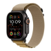 Apple Watch Ultra 2 49mm GPS + Cellular Black Titanium Case with Tan Alpine Loop - M (MYTF3+MYQ13)