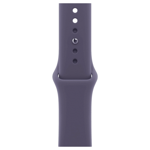 Apple Watch Series 11 GPS 42mm Silver Aluminum Case with Purple Fog Sport Band - S/M (MEU64)