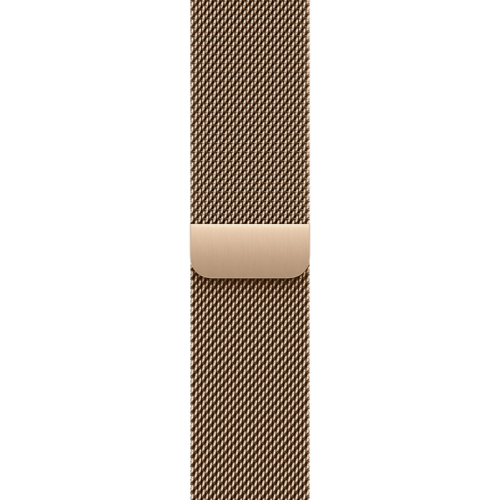 Apple Watch Series 11 GPS + Cellular 42mm Gold Titanium Case with Gold Milanese Loop (MF8Y4)