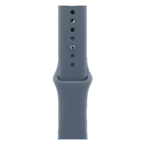 Apple Watch Series 11 GPS 42mm Silver Aluminum Case with Anchor Blue Sport Band - M/L