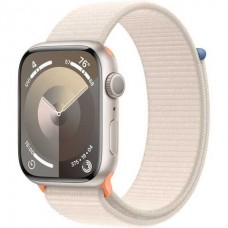 Apple Watch Series 9 45mm Starlight Aluminum Case with Starlight Sport Loop NO BOX