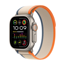 Apple Watch Ultra 2 49mm GPS + LTE Titanium Case with Orange/Beige Trail Loop M/L OPENBOX