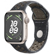 Apple Watch Series 9 41mm Midnight Aluminum Case with Midnight Sky Nike Sport Band
