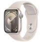   NO BOX Apple Watch Series 9 45mm Starlight Aluminum Case with Starlight Sport Band M/L (MR973)