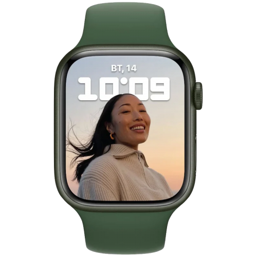 Apple Watch Series 7 41mm Green Aluminum Case