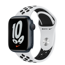 Apple Watch Series 7 Nike 45mm Midnight with Heavy duty Sport Band