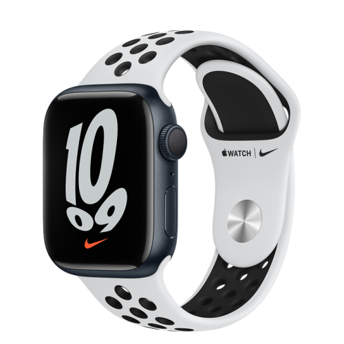 Apple Watch Series 7 Nike 45mm Midnight with Heavy duty Sport Band